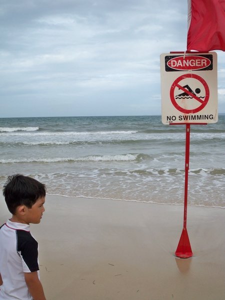 What do you mean No Swimming ???