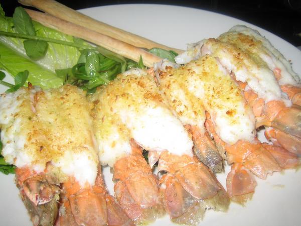Main Course...Lobster Tails!