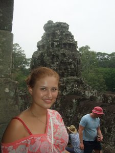 We called them puzzle heads! :) At Bayon temple