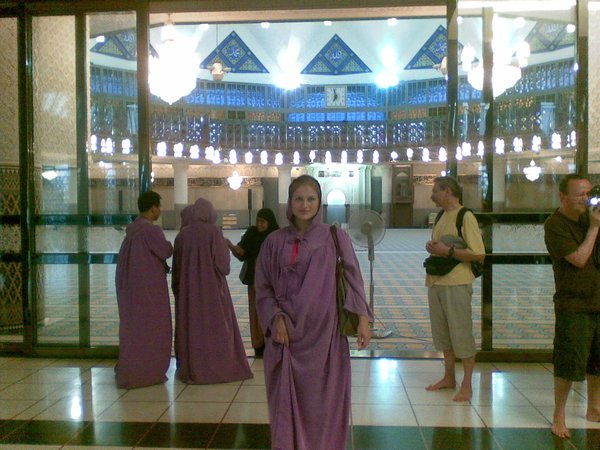At the National Mosque