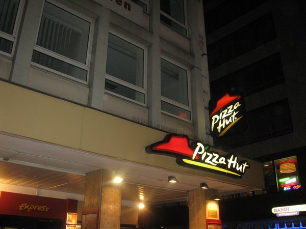 Dinner at Pizza Hut