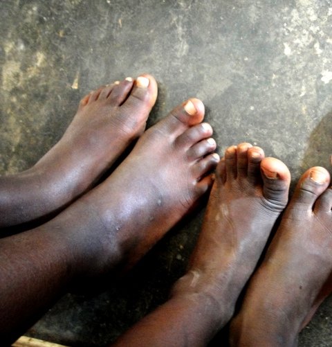 Our feet