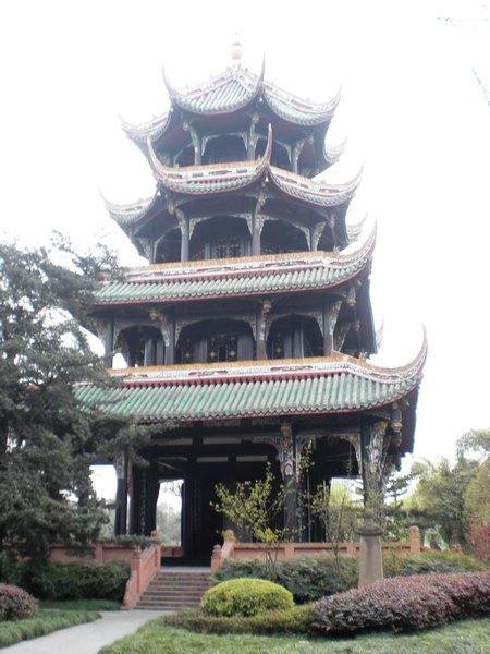 A temple in Chengdu