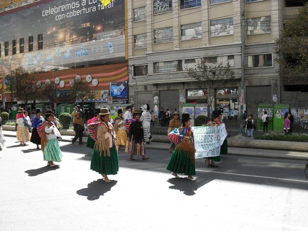Bolivian Protesters