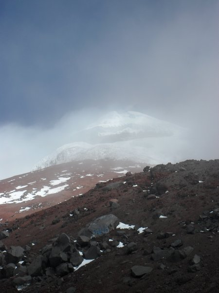 The Summit, Shrowded in Cloud