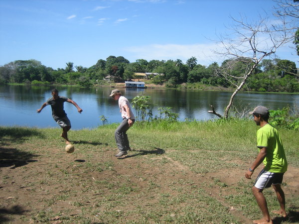Football with the Locals