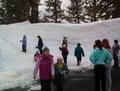 Snowball Fight in the Parking Lot