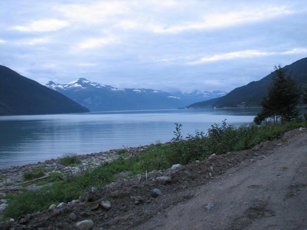 Looking South Down the Fiord at Haines