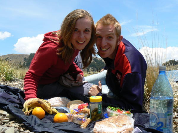 Lakeside picnic