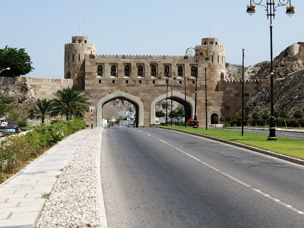 Muskat old city gate
