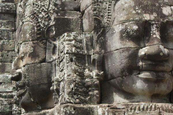 Faces in Angkor Wat
