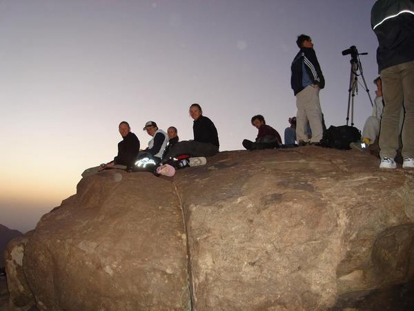 Sun rise at Mt Sinai