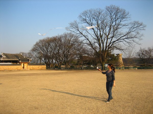 Mandu and her kite