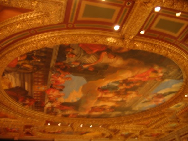 Venetian ceiling detail