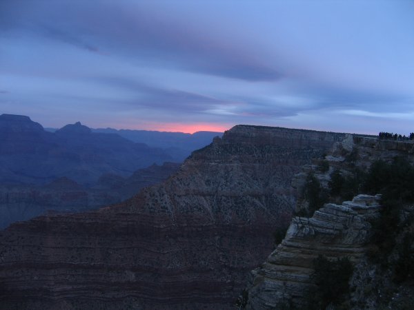 Sunrise over The Grand Canyon