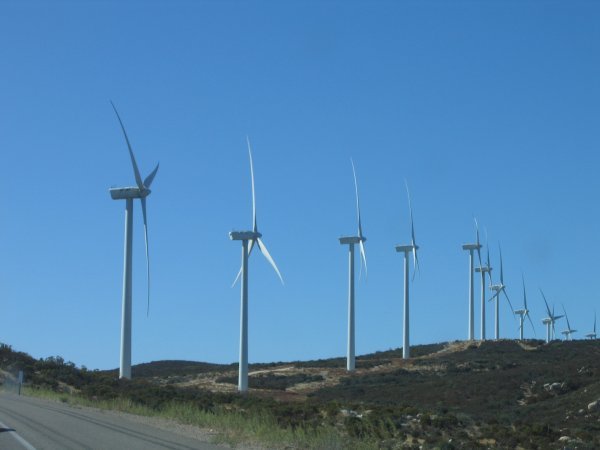 Wind turbines are popular