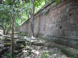 Wall around the Royal Enclosure