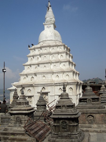 smaller stupa