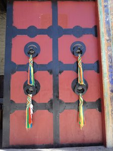 detail of Potala Palace's door