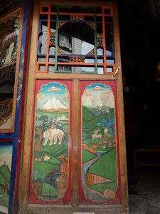 detail of the shop's door