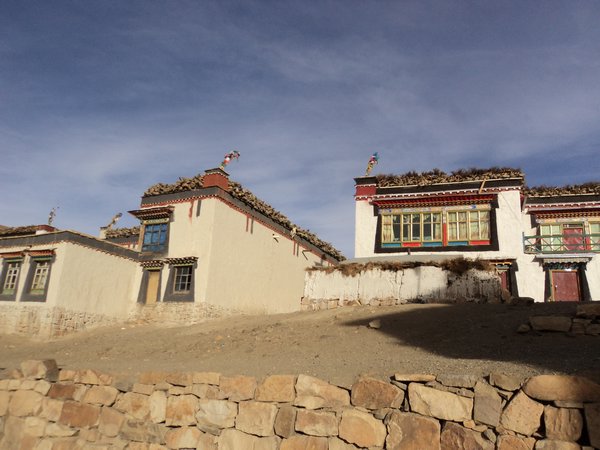 Tibetan houses inside the Everest National Park
