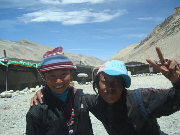 owners of the "hotel" near base camp