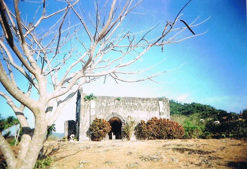 ruins of the chapel