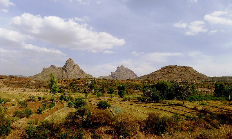 view on the way to Adwa, Tigray Region