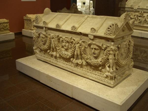 A sarcophagus in Antalya Museum