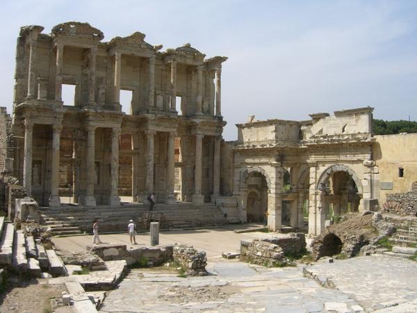The library of Celsius at Ephesus