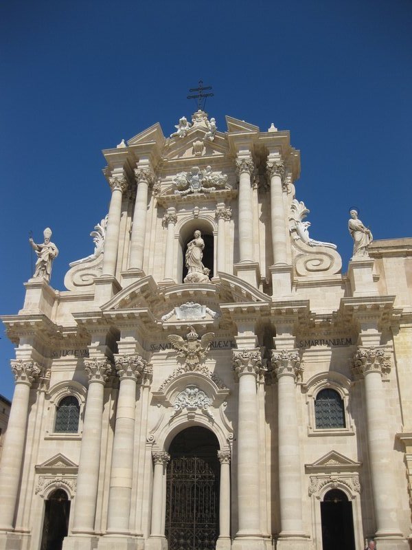 Baroque cathedral in Syracuse