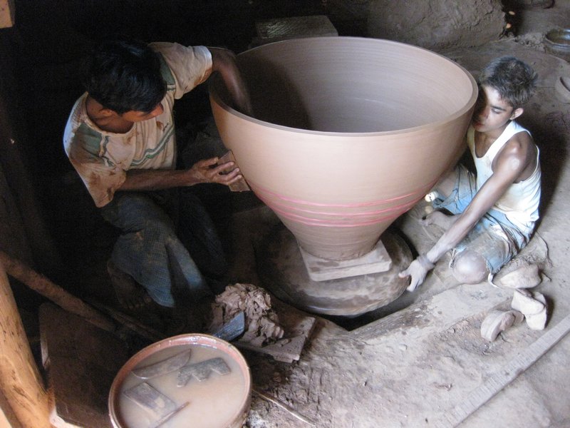 Home of the glazed pots of Myanmar