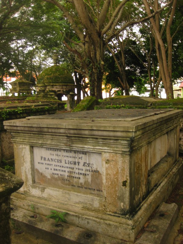 Francis Light's tomb