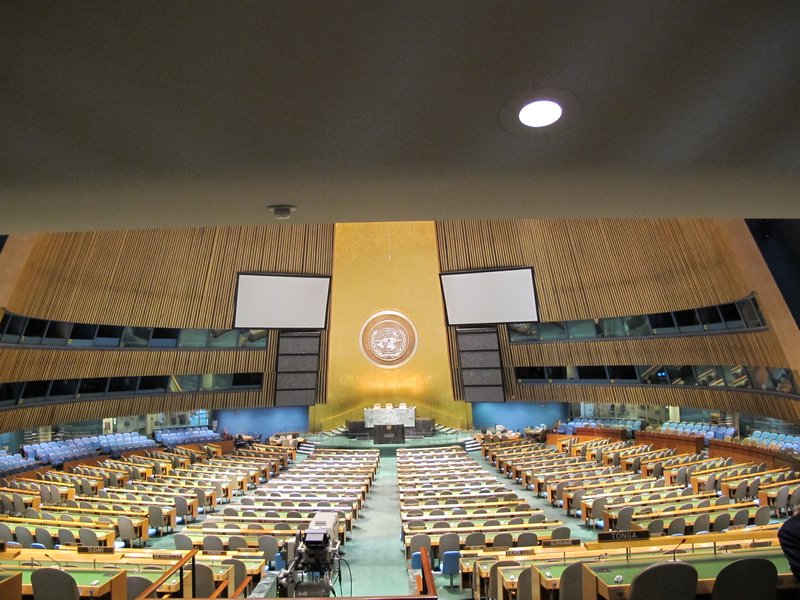 UN General Assembly Chamber