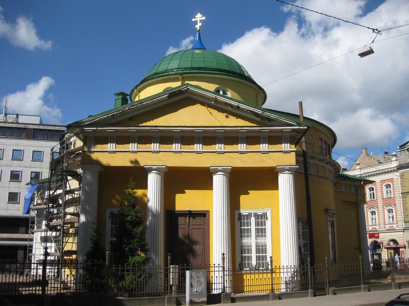 Riga - Russian Orthodox church
