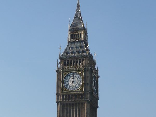 Big Ben at midday
