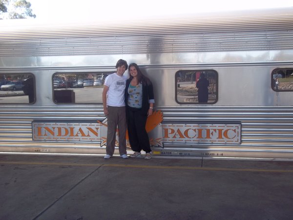 Indian Pacific at Perth Station