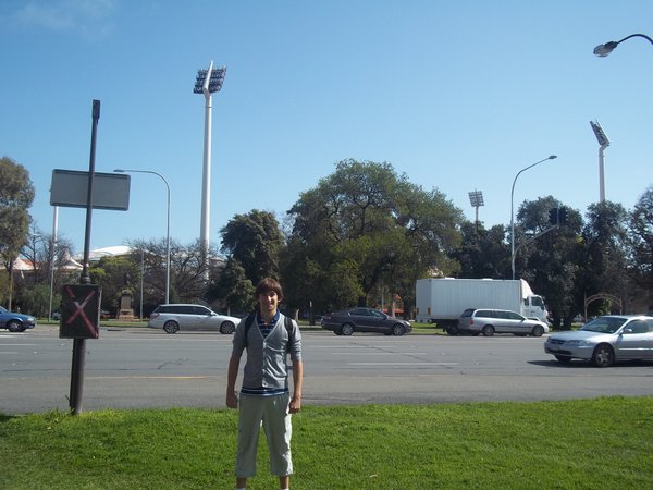 By the Adelaide Oval