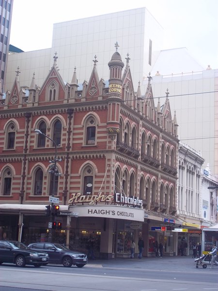 Haigh's chocolate shop in Adelaide centre