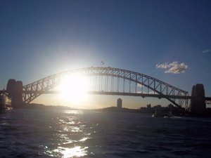 Sydney view from the ferry