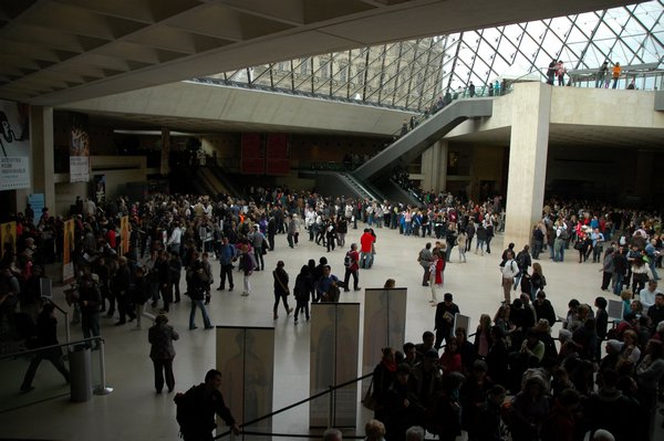 Inside the Louvre