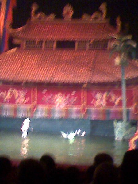 A Scene from the Water Puppet Show
