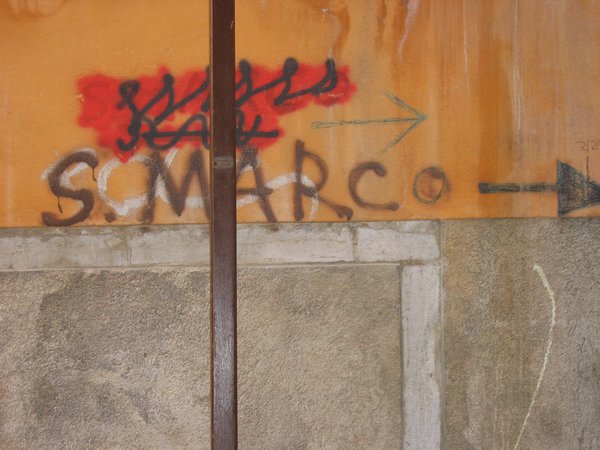 Signs to San Marco