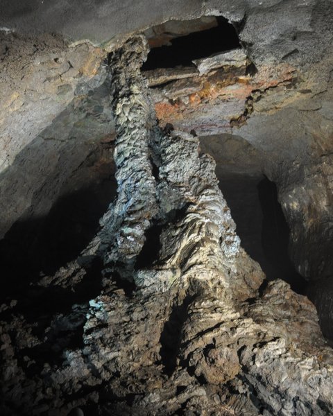 The worlds largest lava column