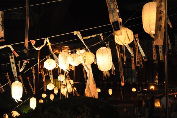 Hanging Lanterns at Samgwangsa Temple