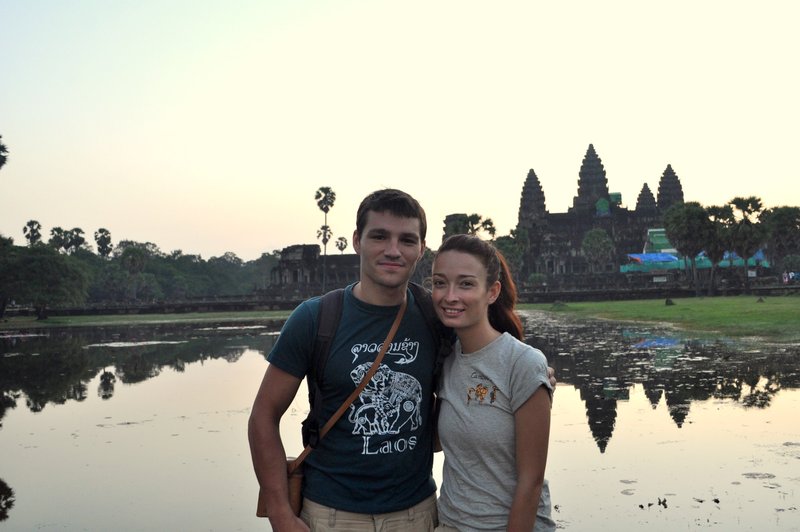 At Angkor Wat