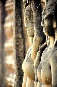 Hindu wall sculptures