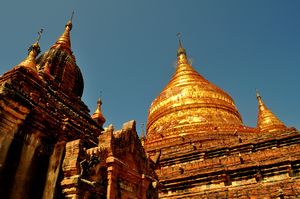 Gold stupa
