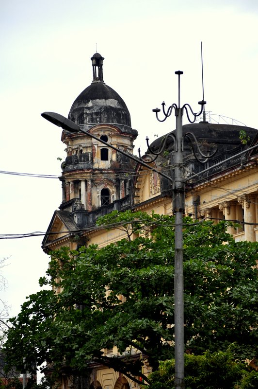 Typical Yangon buildings