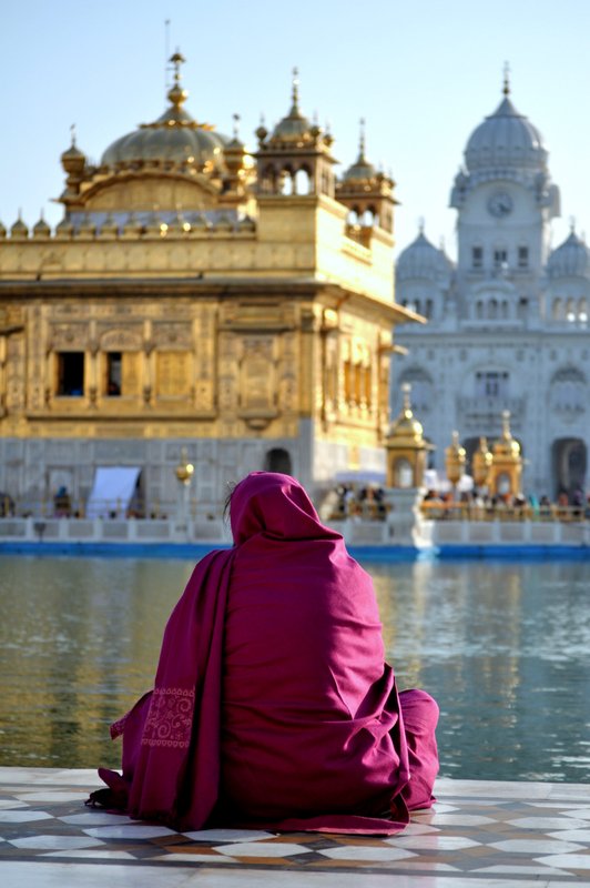 At the Golden Temple